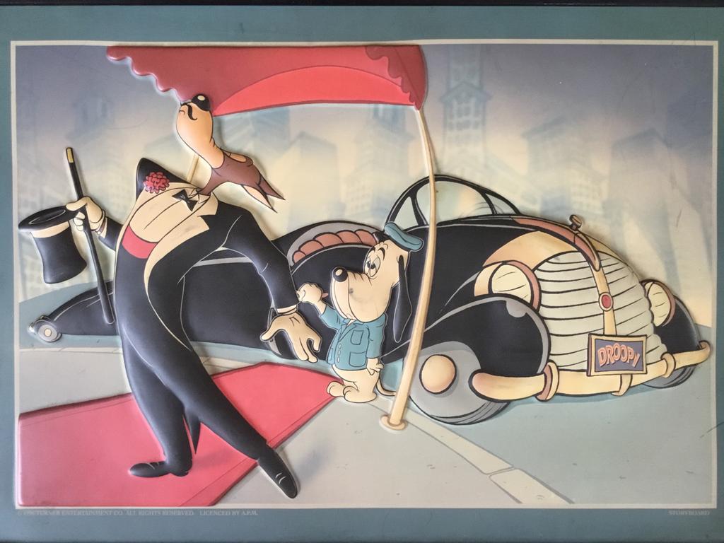 Cadre Droopy vintage, Enlèvement ou Envoi