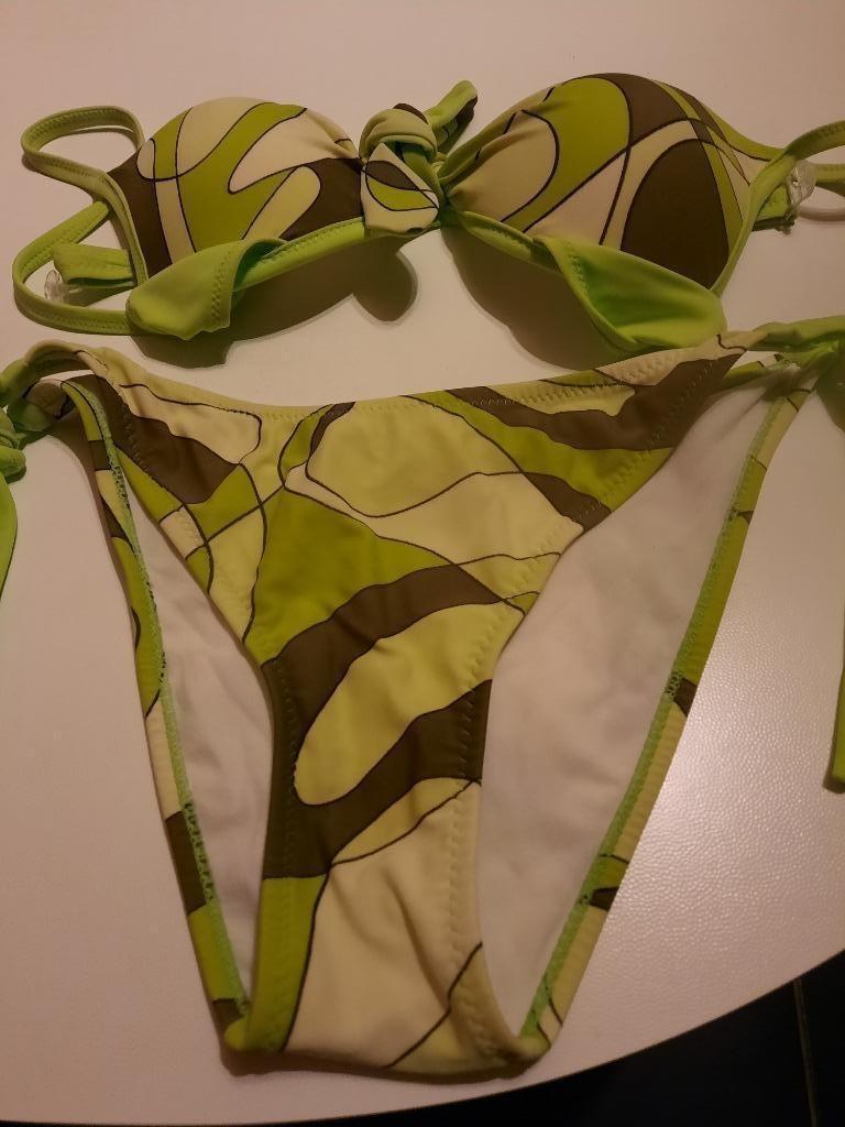 Bikini taille 38 (neuf), Enlèvement ou Envoi, Neuf, Vert, Bikini