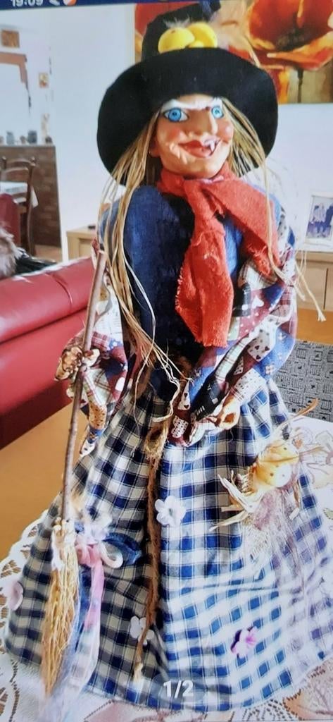 Grande sorcière 74cm impeccable, Enlèvement ou Envoi, Comme neuf