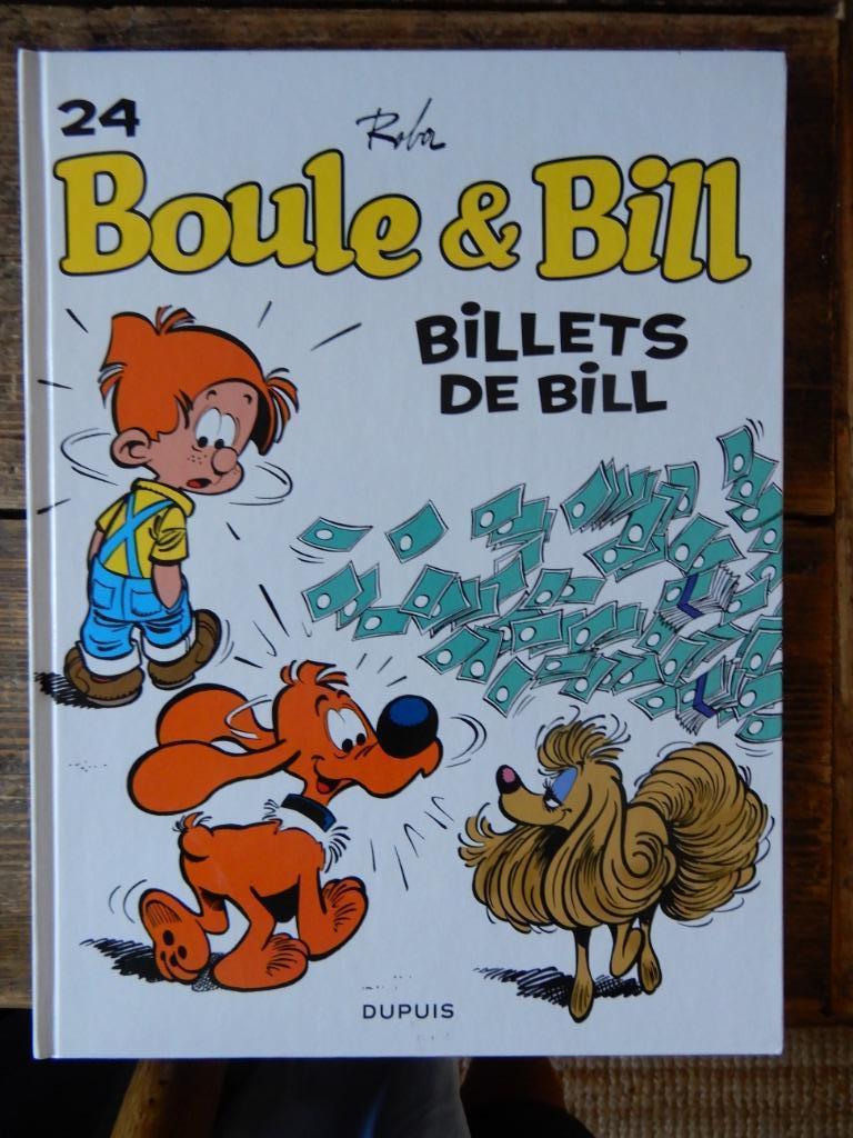 bd serie BOULE et BILL N° 24, Une BD, Enlèvement, Utilisé