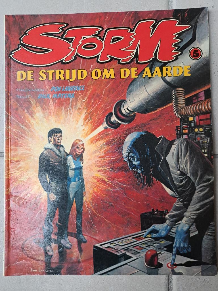 Strip - Storm - De strijd om de aarde, Enlèvement ou Envoi, Une BD, Dick Matena, Utilisé