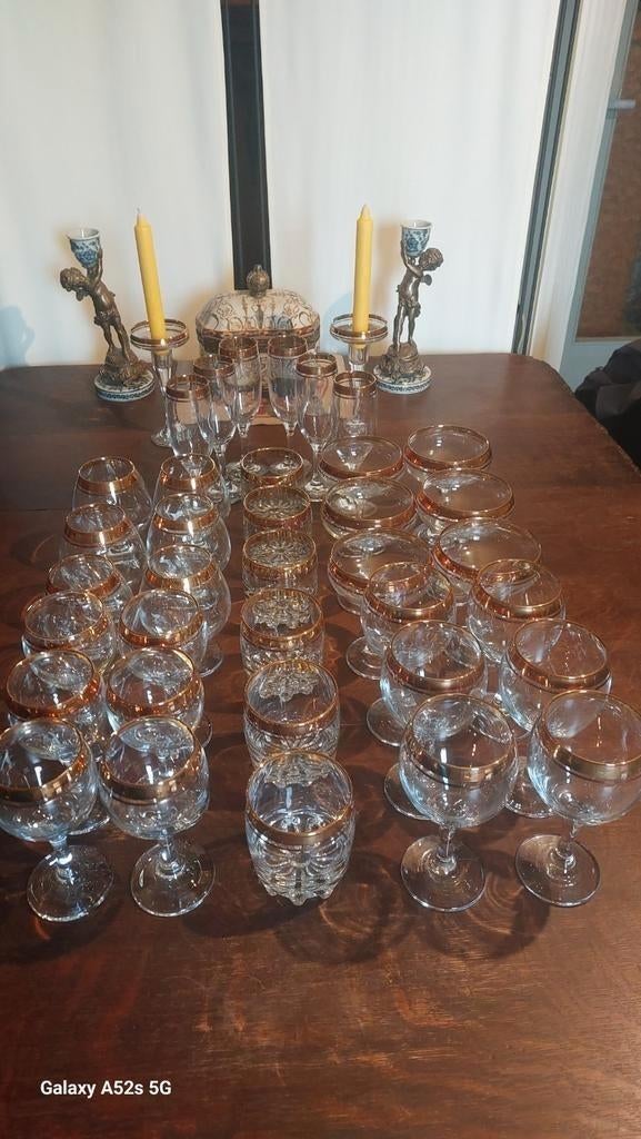 Groot lot drinkglazen set., Ophalen of Verzenden