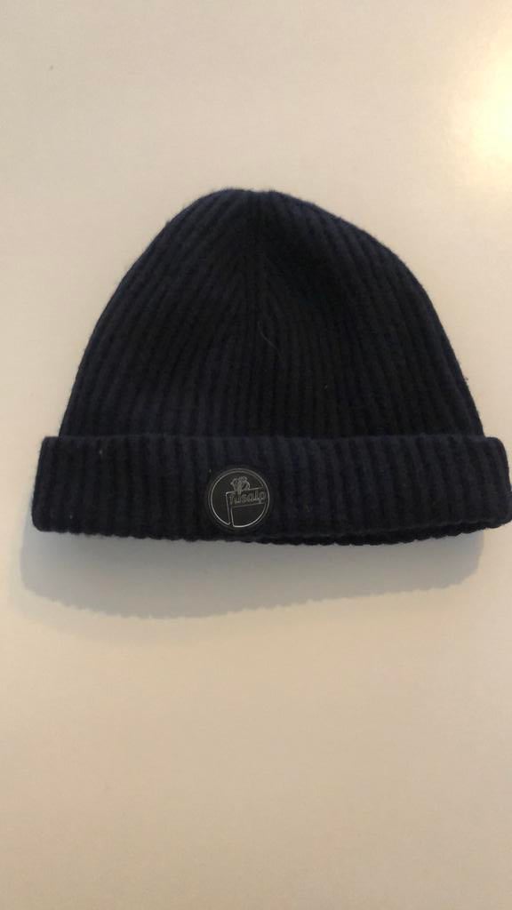 Bonnet fusalp noir Bon état, Enlèvement ou Envoi, Comme neuf, Taille 52/54 (L), Bonnet