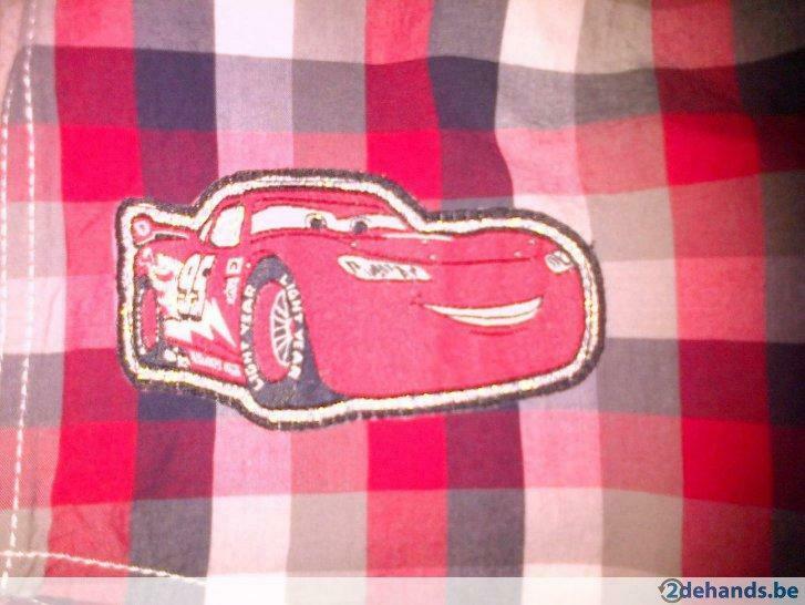 hemd Cars met bijhorende T-shirt Cars maat 122 lft 6- 7 jr, Kinderen en Baby's, Kinderkleding | Maat 104, Gebruikt, Shirt of Longsleeve