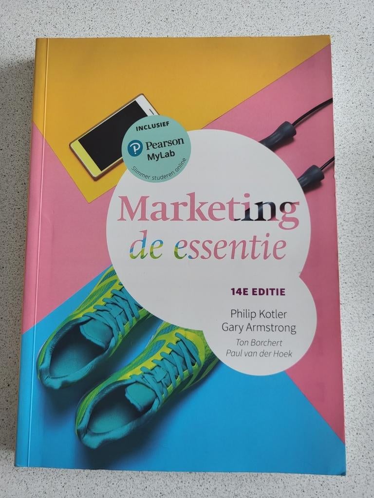 Philip Kotler - Marketing, de essentie, Boeken, Ophalen of Verzenden, Zo goed als nieuw, Nederlands, Philip Kotler; Gary Armstrong