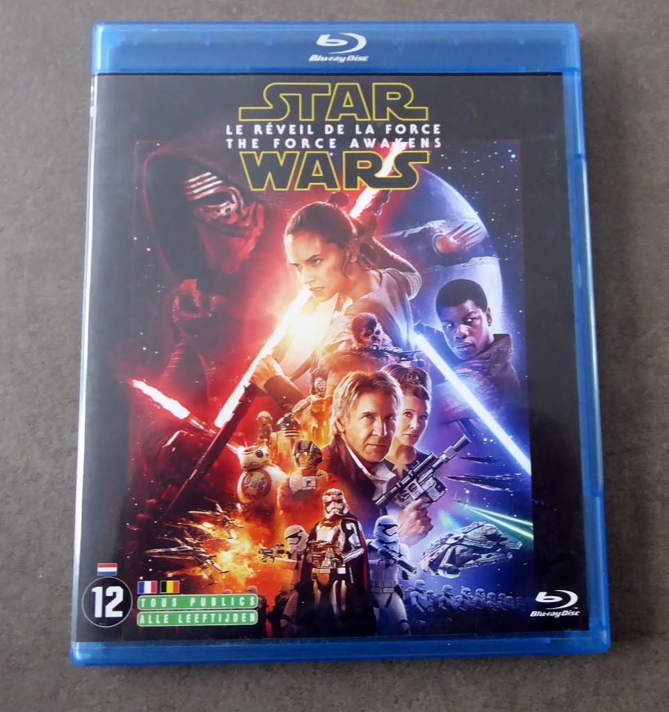 2 Blu-ray - Star Wars "The Force Awakens", Enlèvement ou Envoi, Utilisé