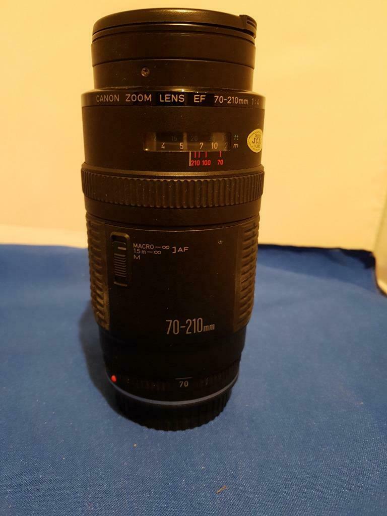 canon zoom lens EF 70-210  1: 4 macro, Audio, Tv en Foto, Ophalen of Verzenden, Gebruikt, Zoom