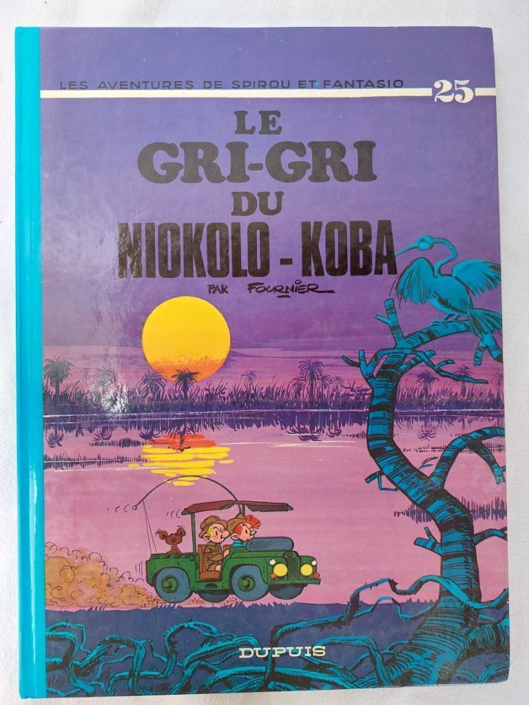 Spirou et Fantasio T.25 Le gri-gri du Niokolo-Koba - Rééditi, Une BD, Enlèvement ou Envoi, Utilisé