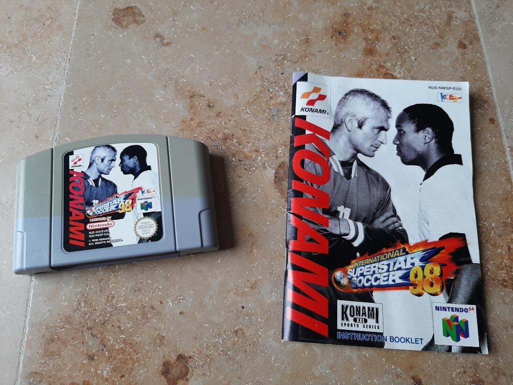 International Superstar Soccer '98, Games en Spelcomputers, Games | Nintendo 64, Gebruikt, 2 spelers, Ophalen of Verzenden, Vanaf 3 jaar