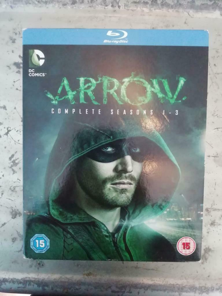 Arrow seizoen 1 tot 3 (bluray), Cd's en Dvd's, Blu-ray, Ophalen of Verzenden, Avontuur, Boxset