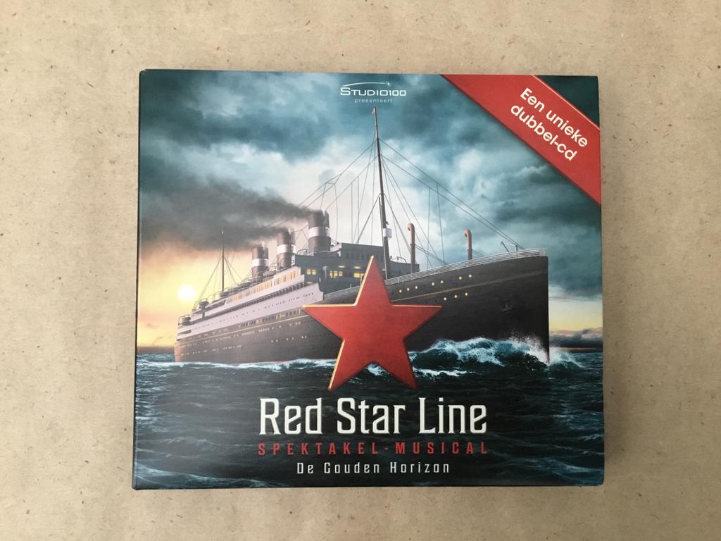 Cd Red Star Line musical De gouden Horizon nieuw, Ophalen of Verzenden, Zo goed als nieuw
