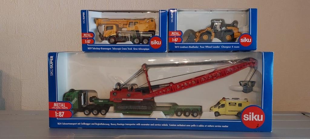 SIKU LOT 1/87 NIEUW 1834 1859 1873, Verzenden, Nieuw