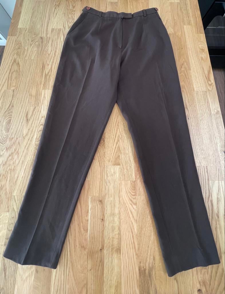 Pantalon marron laine Alain Manoukian t.42, Kleding | Dames, Bruin, Alain Manoukian, Maat 42/44 (L), Lang