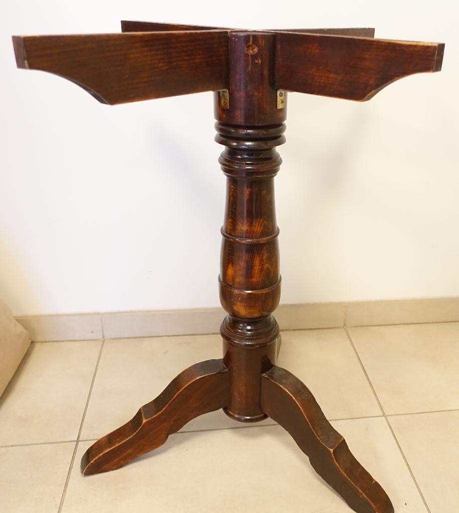 4 x tafelpoot hout, Maison & Meubles, Pièces pour table, Enlèvement ou Envoi, Utilisé, Pied de table