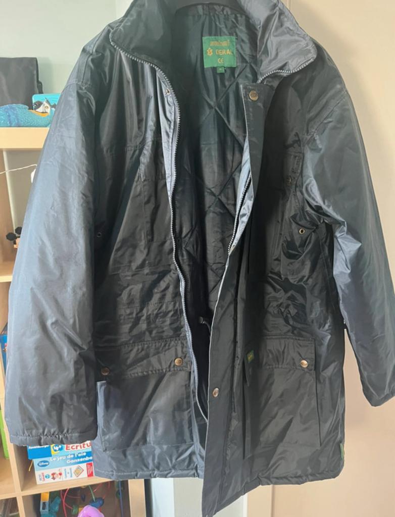 Parka homme, Enlèvement, Comme neuf, Bleu