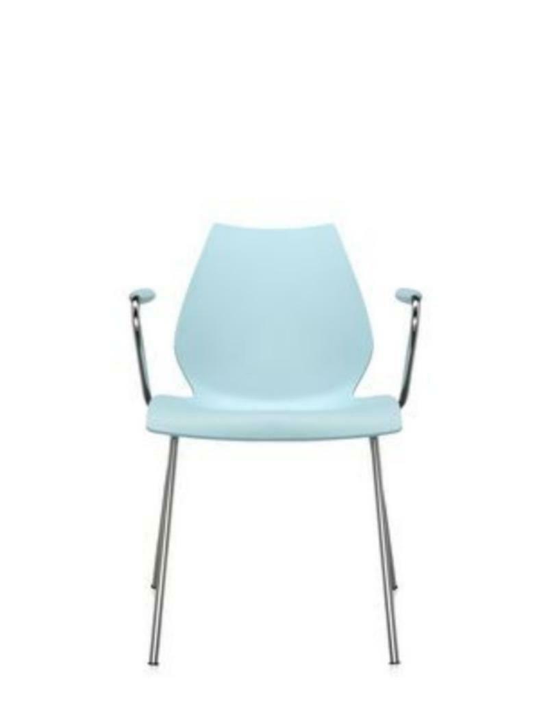 CHAISE KARTELL AVEC ACCOUDOIR, Enlèvement, Utilisé, Autres matériaux, Bleu