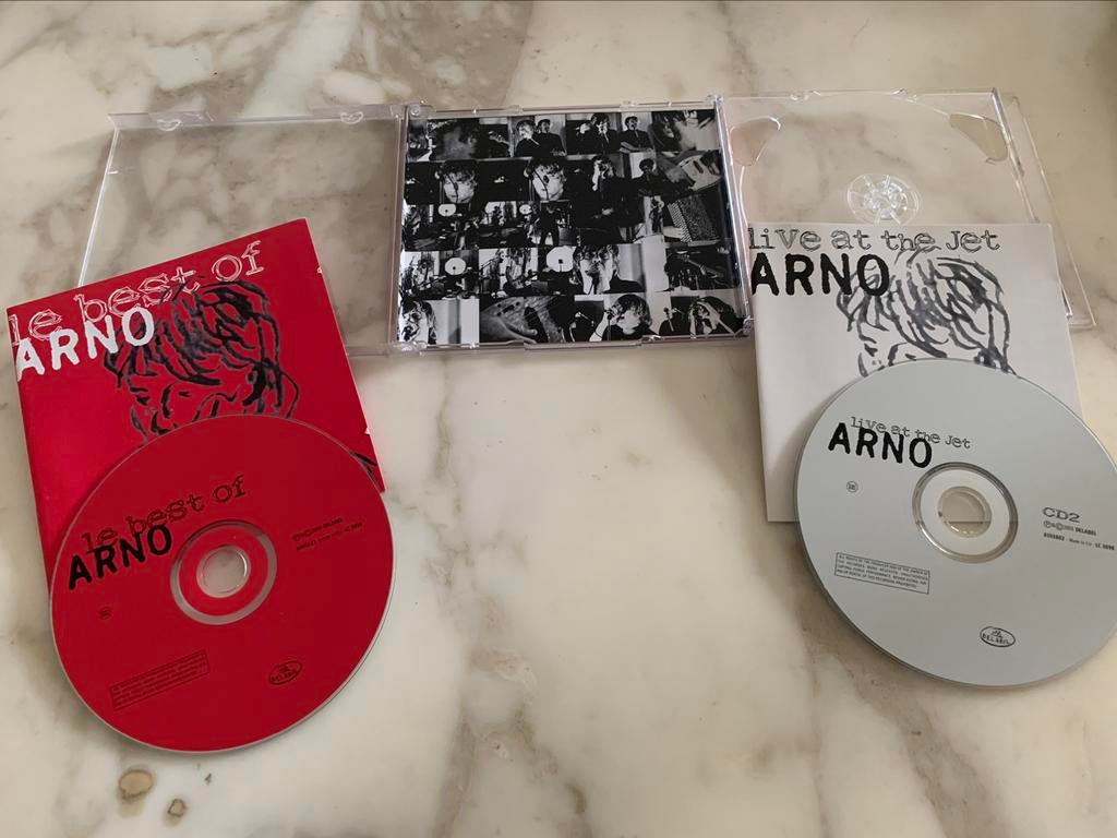 Arno ~ Le Best of + Live at the Jet 2cd, Ophalen of Verzenden