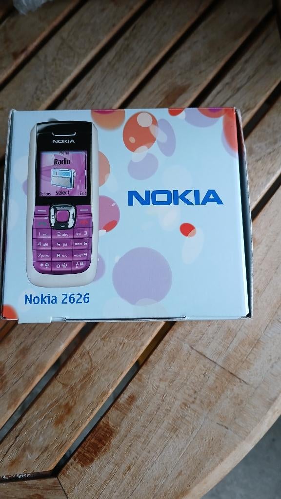 vintage nokia gsm 2626+1650+6150+2310 neuf, Télécoms, Modèle coulissant, Moins de 3 mégapixels, Enlèvement ou Envoi, Clavier physique