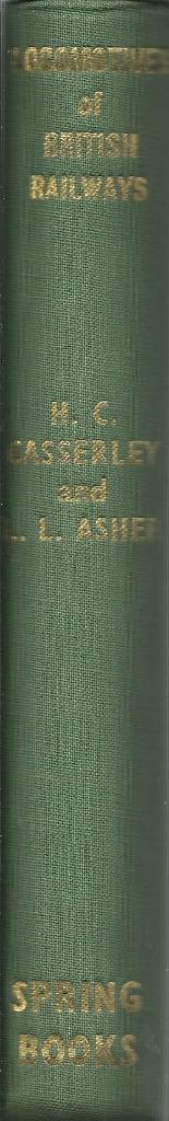 LOCOMOTIVES OF BRITISH RAILWAYS - CASSERLEY & ASHER, Collections, Trains & Trams, Utilisé, Train, Enlèvement ou Envoi