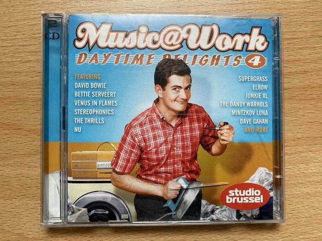 Music@work 4 studio brussel, Ophalen of Verzenden