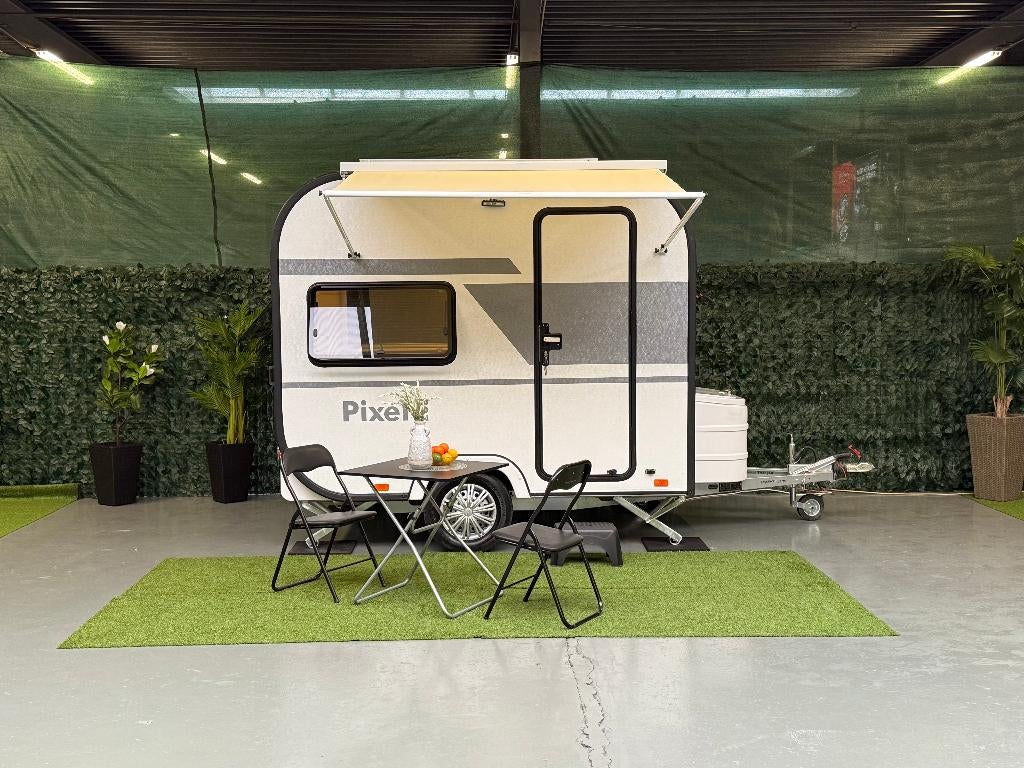 ✅PIXEL 260 - 2025 - NIEUW - ZONNEPANEEL - 3.PERSOONS - 440KG, Caravans en Kamperen, Bedrijf, Treinzit, Tot en met 3, Tot 500 kg
