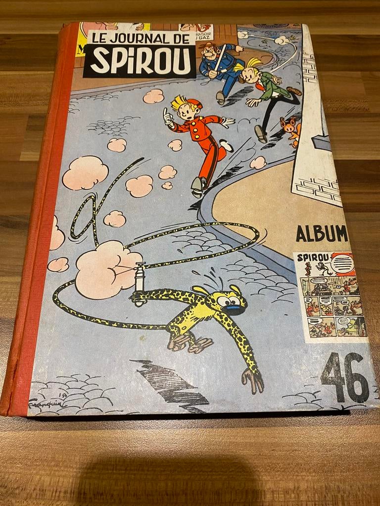 Spirou album du journal 46 (02/07/1953) état moyen, Livres