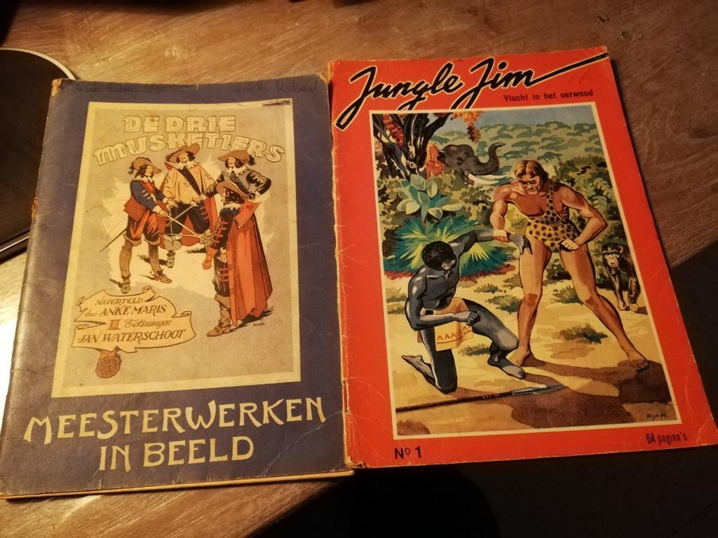 Jungle jim en de drie musketiers, Enlèvement ou Envoi, Utilisé