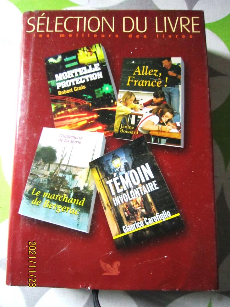 Livre "Sélection du livre" du Reader's Digest, Envoi, Utilisé, Divers auteurs.