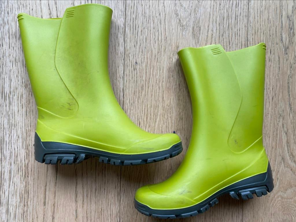 Groene regenlaarzen - maat 29/30, Enlèvement ou Envoi, Utilisé, Bottes, Garçon ou Fille
