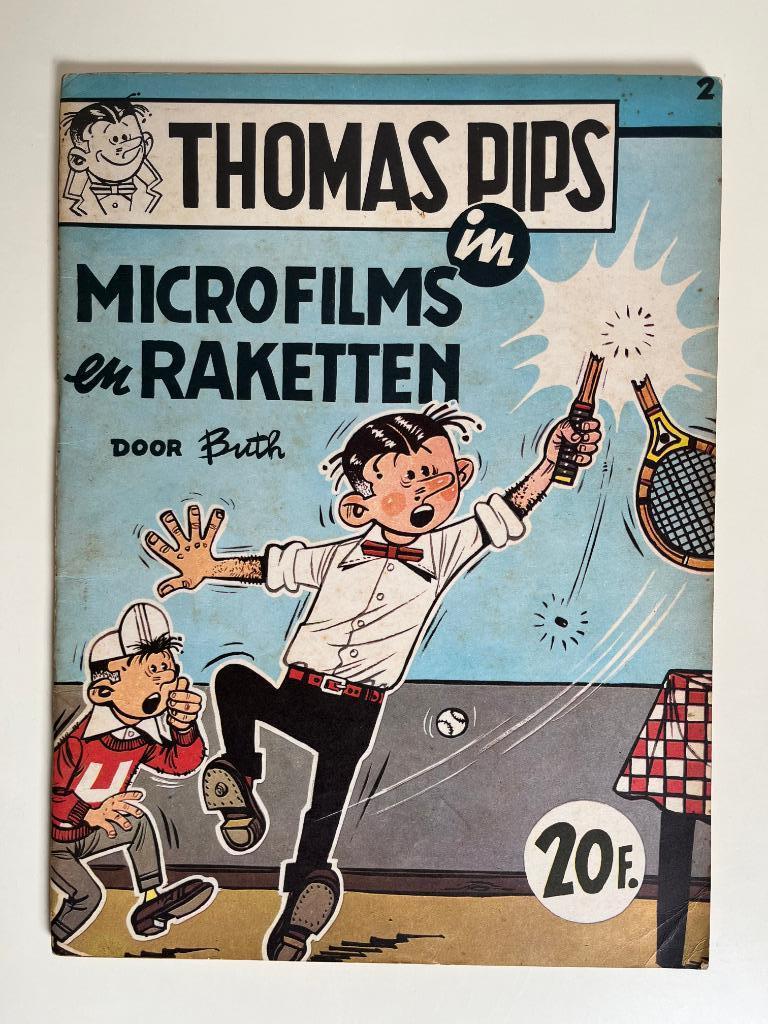 Thomas Pips 2 - Microfilms en raketten - 1966, Envoi