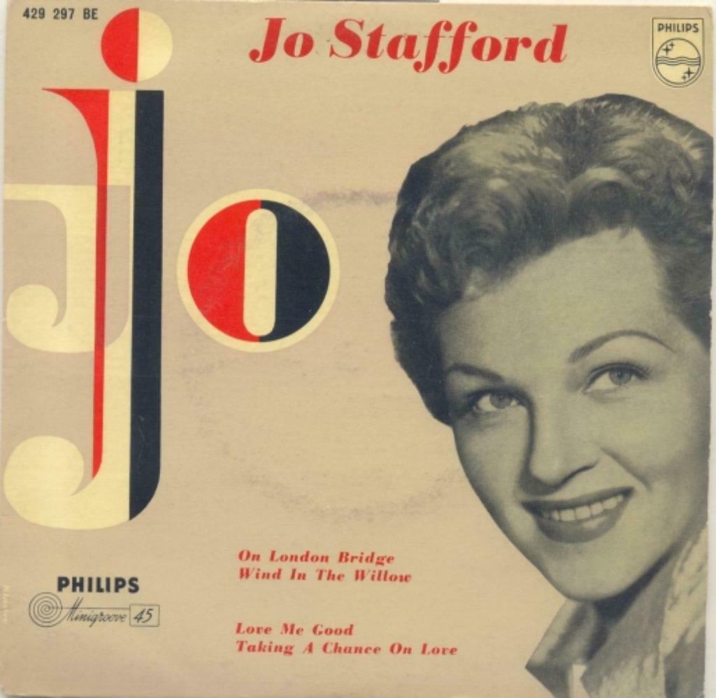Jo Stafford - JO - EP - Single, CD & DVD, Vinyles Singles, Utilisé, EP, Jazz et Blues, 7 pouces, Enlèvement ou Envoi