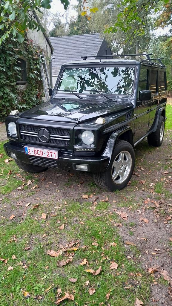 Mercedes G-klasse 400 CDI V8 - lichte vracht, Autos, Mercedes-Benz, Cuir, Achat, 3996 cm³, 2 places