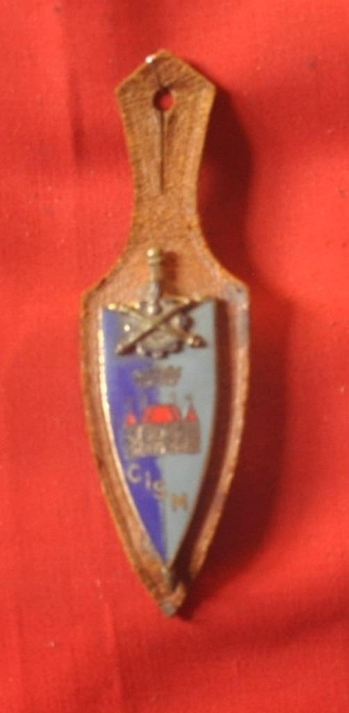pucelle armee francaise CISM, Enlèvement ou Envoi, Armée de terre, Emblème ou Badge