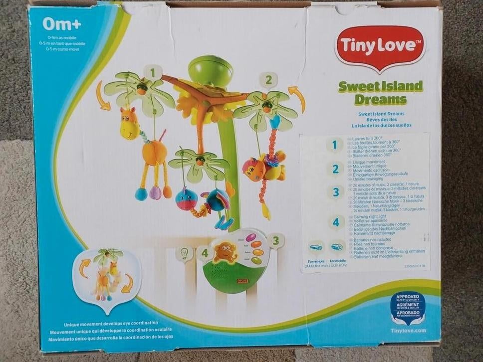 Tiny Love Sweet Island Dreams, Enfants & Bébés, Enlèvement, Comme neuf, Mobile, Sonore