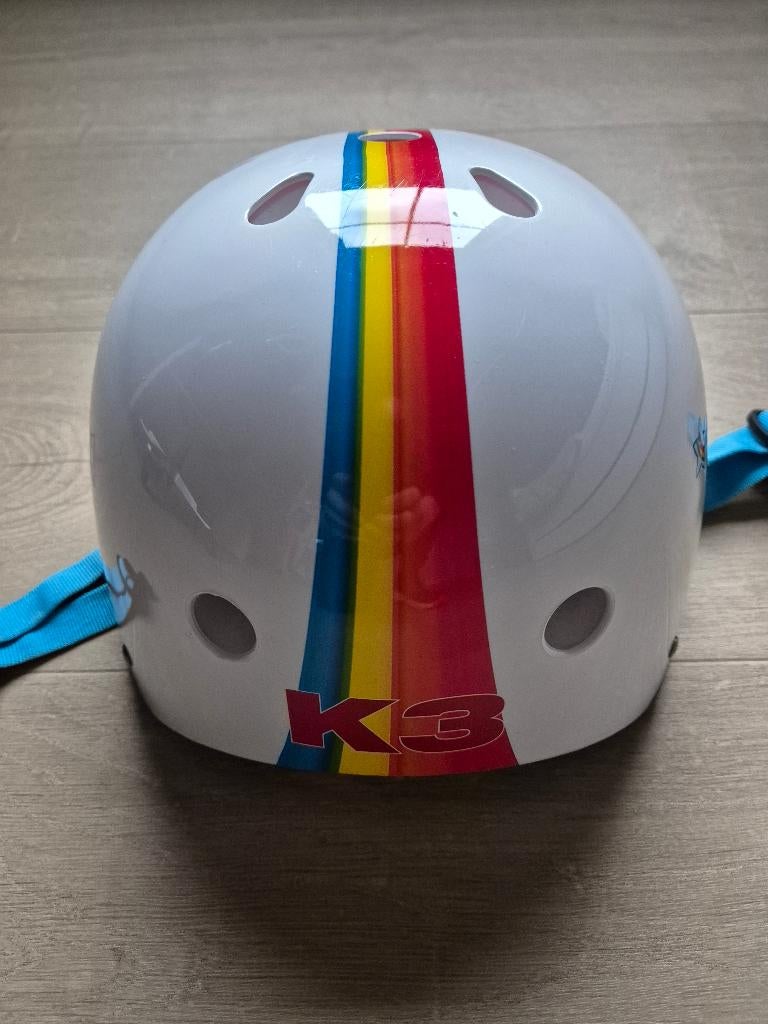 Helm K3 (rolschaatsen of fietsen) (maat 46-58), Ophalen of Verzenden, Verstelbaar, Zo goed als nieuw, Kinderen