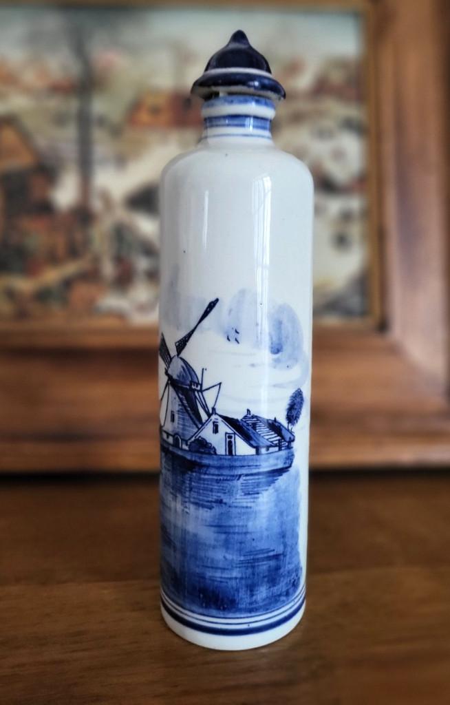 Ancienne bouteille en céramique de Delft, Antiquités & Art, Antiquités | Céramique & Poterie, Enlèvement ou Envoi