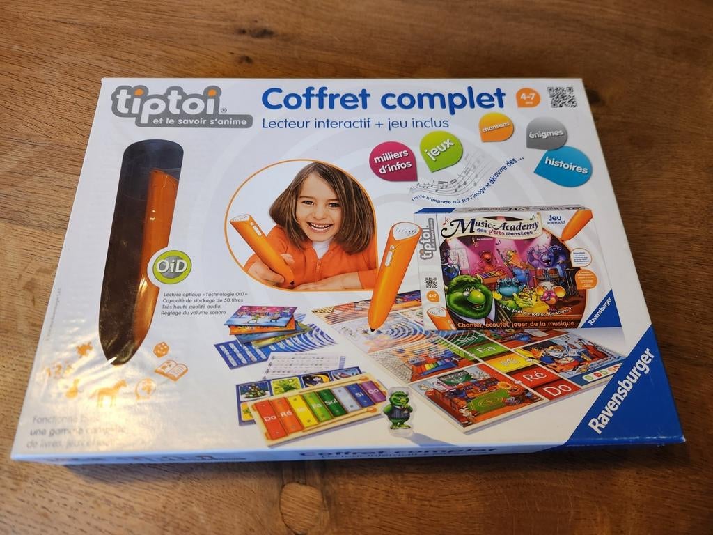 Tip toi coffret complet "Music academy", Ophalen of Verzenden, Gebruikt