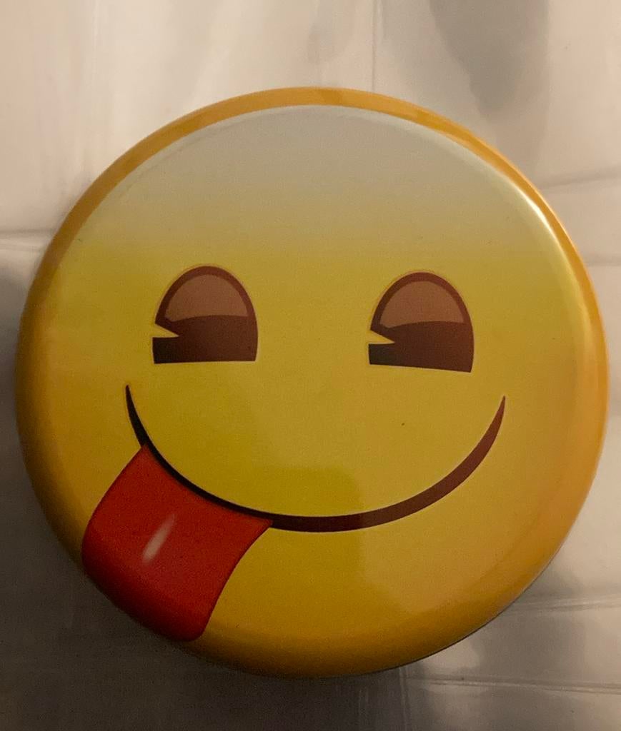 Boîte en metal emoji, Enlèvement ou Envoi, Comme neuf