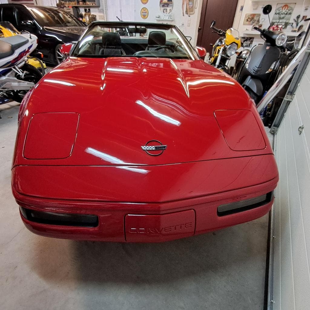Corvette C4 Cabrio 1991 60000 miles, foto 4