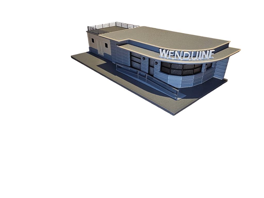 Maquette HO -1/87 - Office du Tourisme de Wenduine Centre, Hobby & Loisirs créatifs, Trains miniatures | HO, Enlèvement ou Envoi