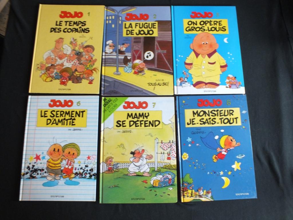 JOJO (7 ALBUMS / 6  EO).                   EDITIONS DUPUIS, Enlèvement ou Envoi, Série complète ou Série, GEERTS, Comme neuf