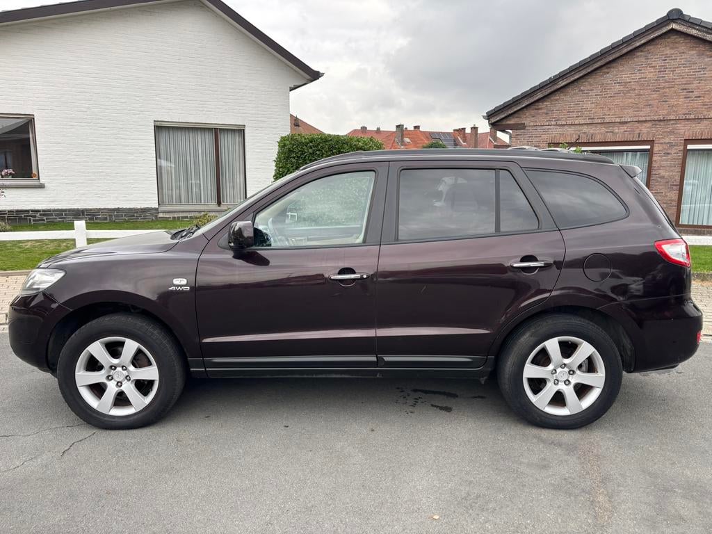 Hyundai Santa Fe L2 7pl  .km ‼️ 5350€, Auto's, Santa Fe, Beige, 7 zetels, Leder