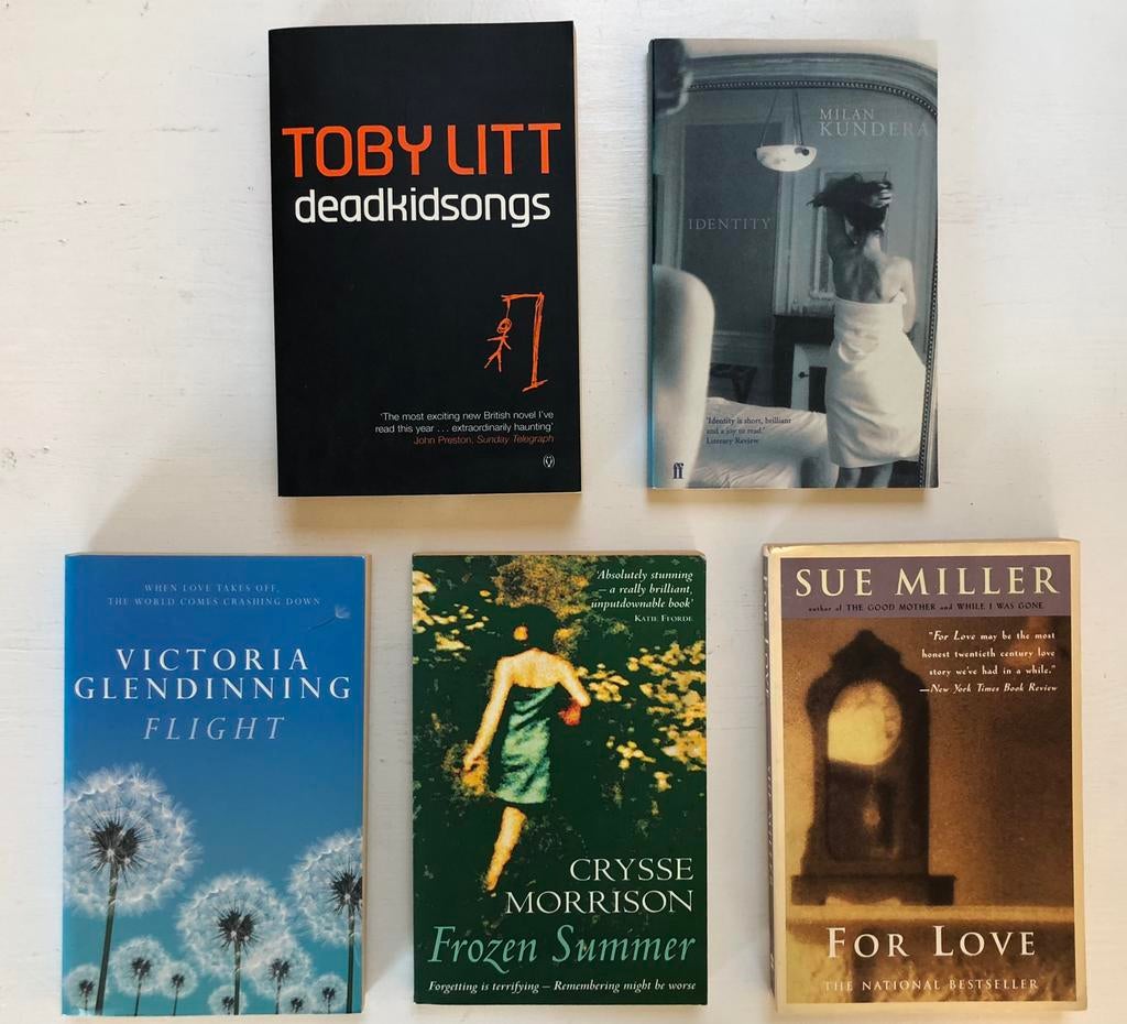 lot van 5 boeken Engelstalige romans nieuw / zgan, Boeken, Ophalen of Verzenden, Nieuw, Fictie