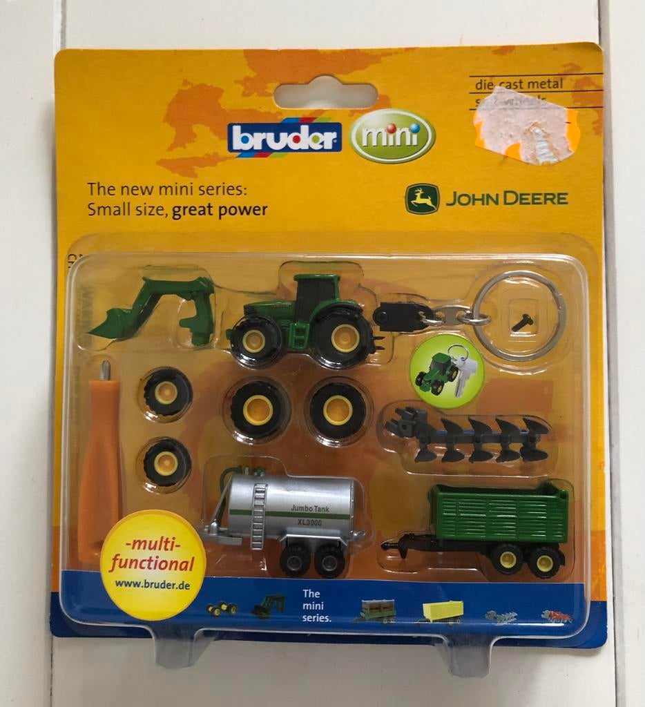 nieuw! Bruder Mini John Deere collector’s item, Ophalen of Verzenden, Nieuw