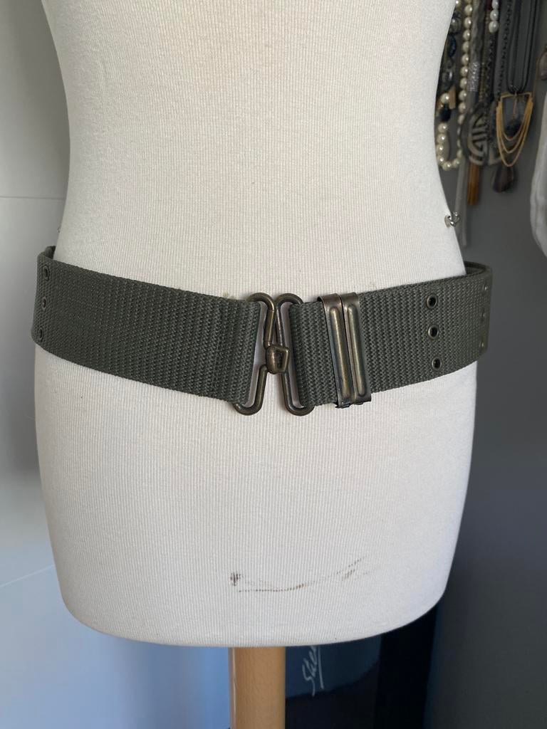 Ceinture kaki, Enlèvement ou Envoi, Autres couleurs, Comme neuf, 100 cm ou plus