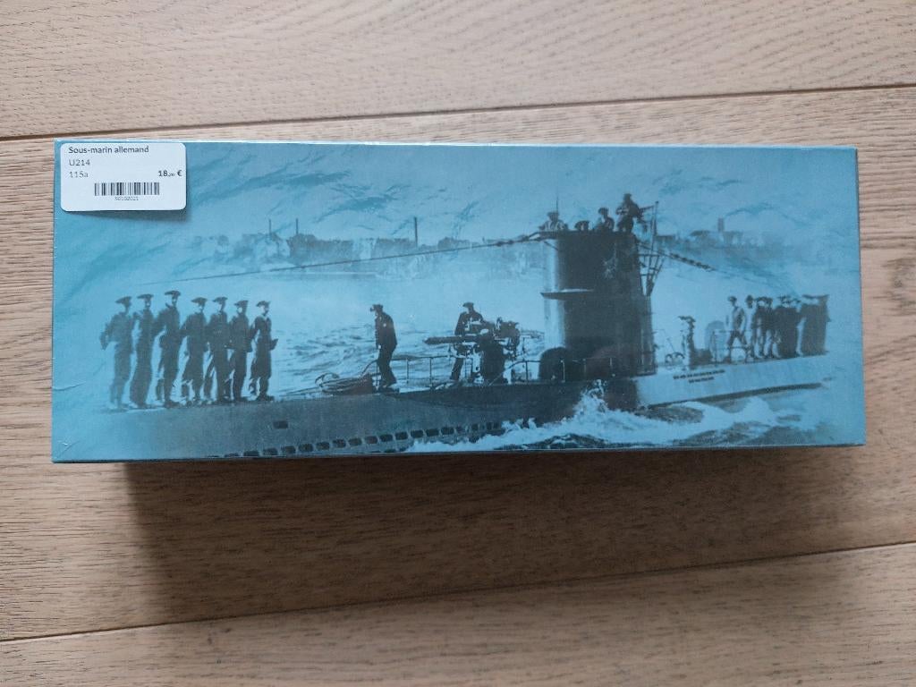 Maquette métal sous-marin allemand U 214, Enlèvement ou Envoi, Marine