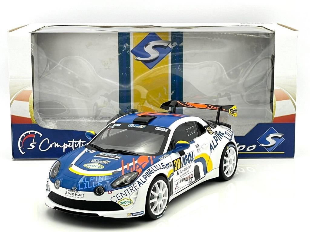 1:18 Solido 1801608 Alpine A110 Rally RGT Rallye du Touquet, Hobby & Loisirs créatifs, Voitures miniatures | 1:18, Neuf, Voiture