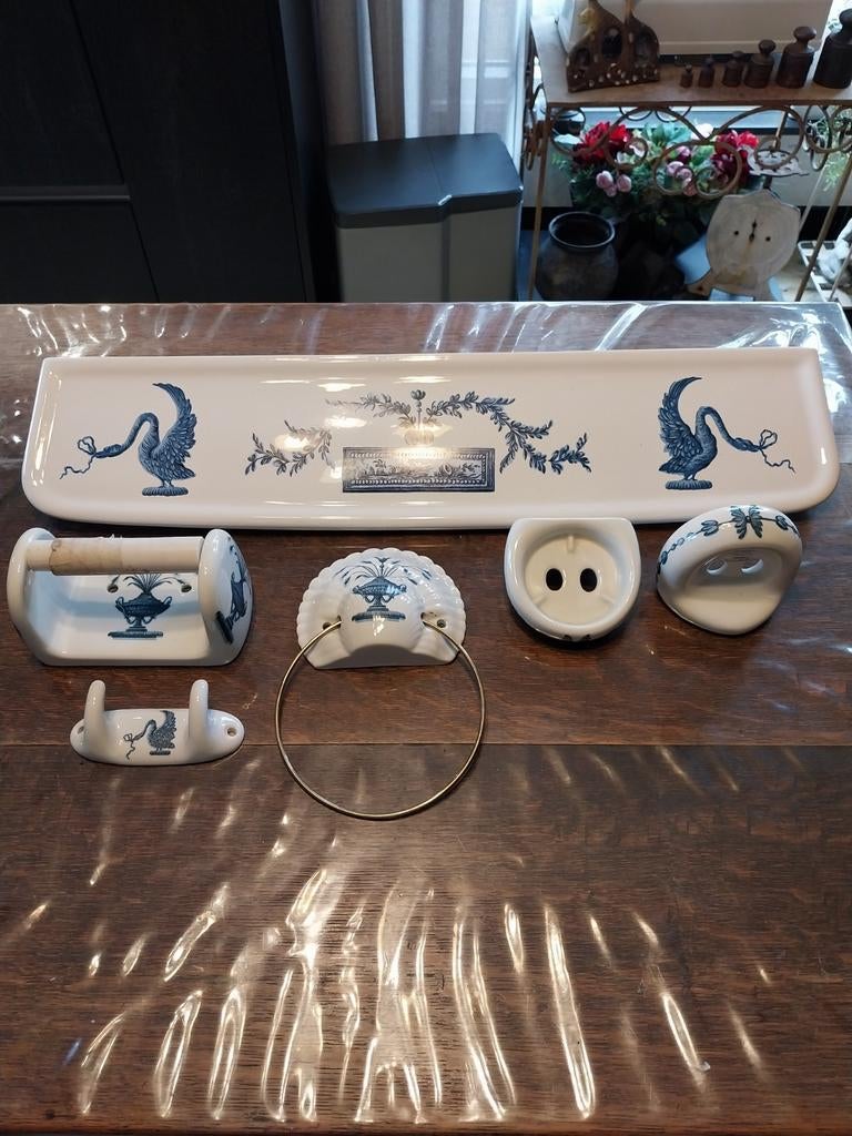 Antieke badkamer set, Antiek en Kunst, Ophalen