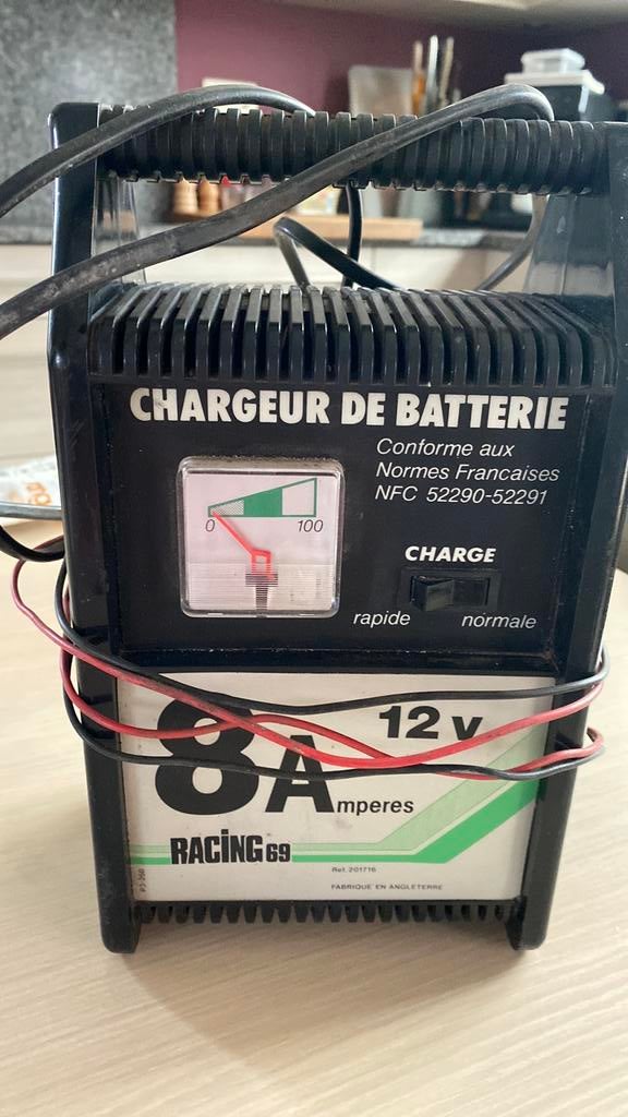 Batterijoplader, Ophalen, Gebruikt
