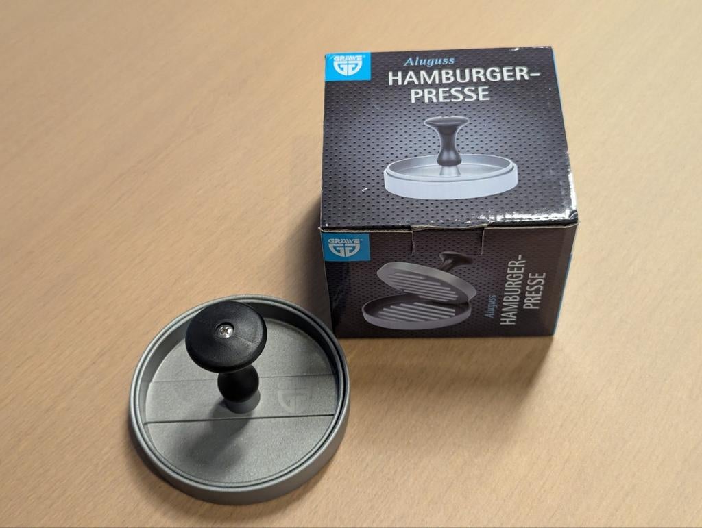 Gräwe Hamburger pers, Ophalen of Verzenden, Zo goed als nieuw